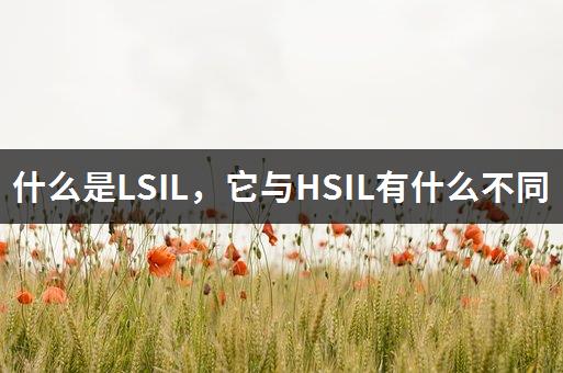 什么是LSIL，它与HSIL有什么不同-1
